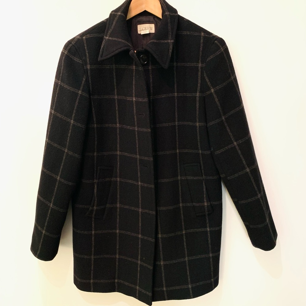 J. Crew Wool/Cashmere Coat Size 6